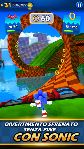 Sonic Dash - Gioco di corsa screenshot