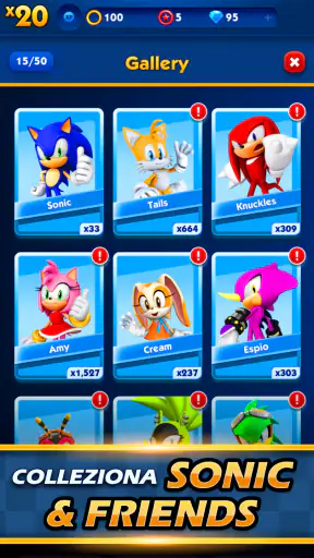 Sonic Dash - Gioco di corsa screenshot
