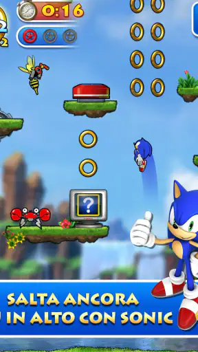 Sonic Jump Pro screenshot