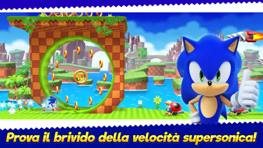 Sonic Runners Adventure gioco screenshot