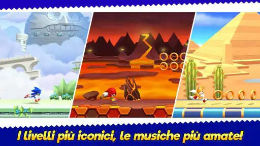 Sonic Runners Adventure gioco screenshot