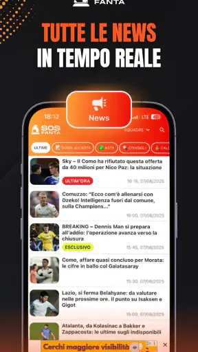 SOS Fanta - Fantacalcio screenshot