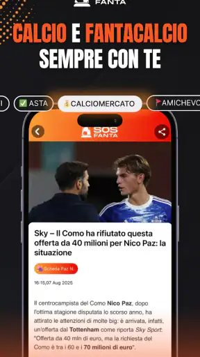 SOS Fanta - Fantacalcio screenshot