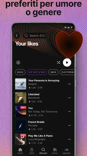 SoundCloud - Musica e Audio screenshot