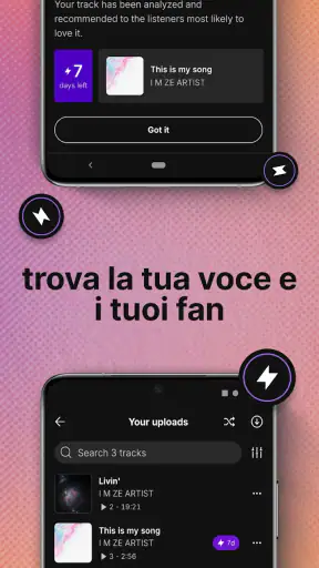 SoundCloud - Musica e Audio screenshot