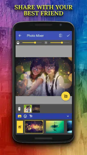 Sovrapporre foto, fotomontaggi screenshot