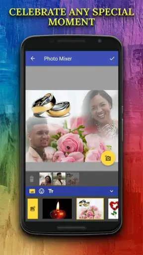 Sovrapporre foto, fotomontaggi screenshot