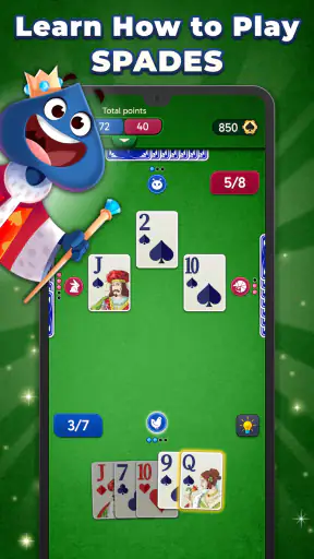 Spades Stars - Card Game screenshot