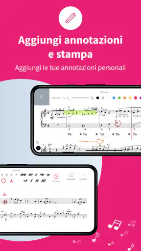 Spartiti musicali Tomplay screenshot