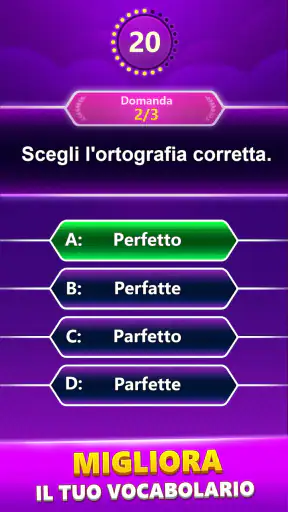 Spelling Quiz - Gioco a quiz screenshot