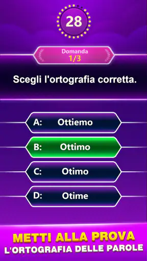 Spelling Quiz - Gioco a quiz screenshot