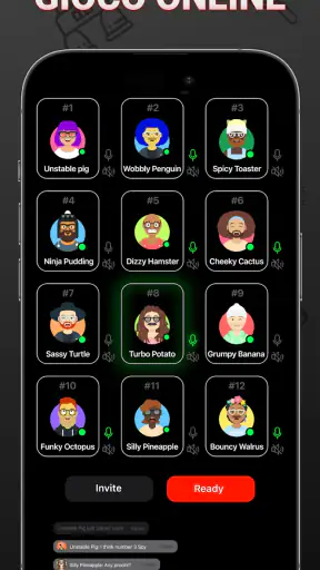 Spia Gioco da tavolo per feste screenshot