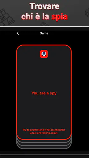 Spia Gioco da tavolo per feste screenshot