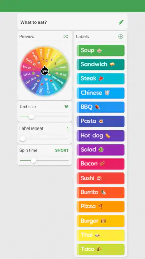 Spin The Wheel - Random Picker screenshot