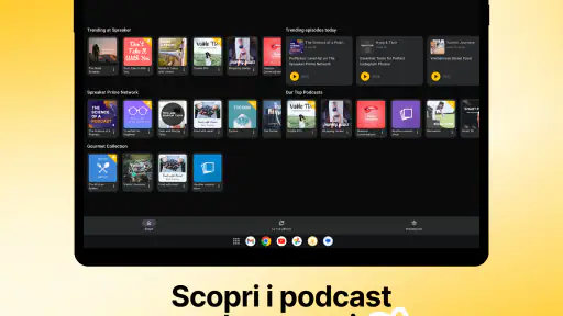 Spreaker Podcasts screenshot