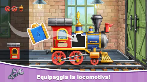 Stazione ferroviaria bambini screenshot