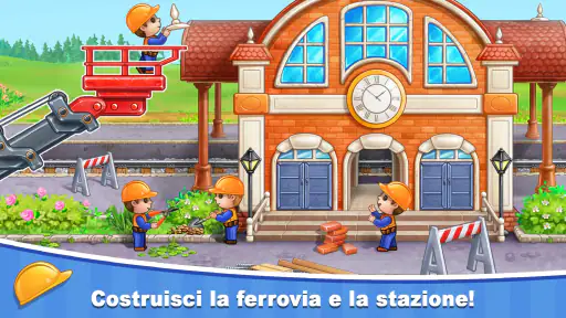 Stazione ferroviaria bambini screenshot