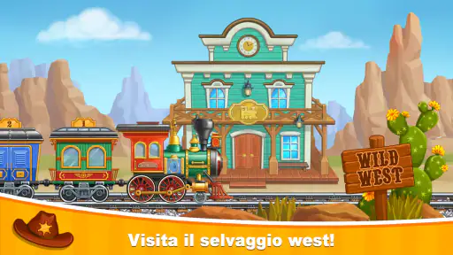 Stazione ferroviaria bambini screenshot