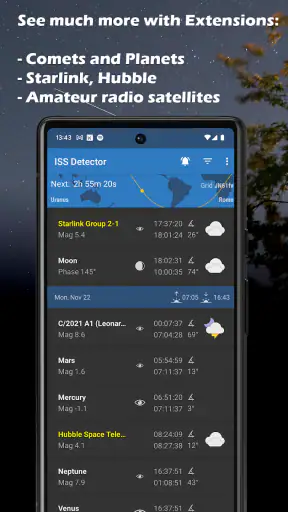 Stazione Spaziale ISS Detector screenshot