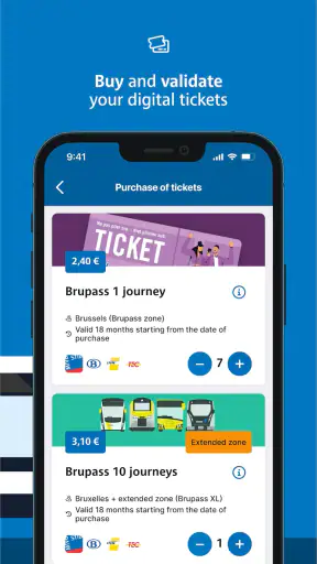 STIB-MIVB screenshot
