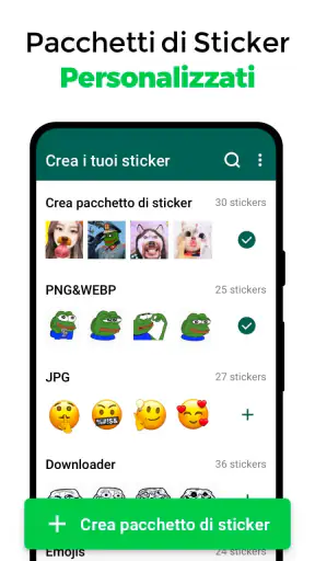 Sticker Maker per WhatsApp screenshot