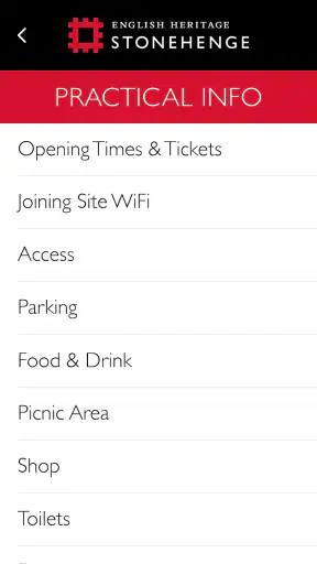 Stonehenge Audio Guide screenshot