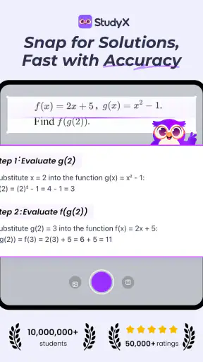 StudyX: AI Homework Helper screenshot