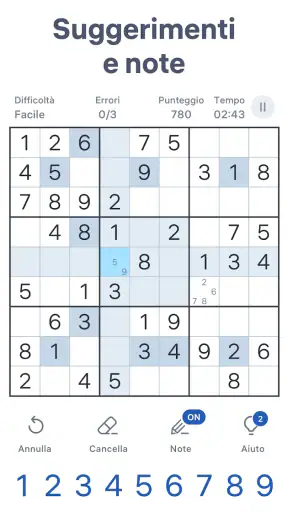 Sudoku.com - Rompicapi screenshot