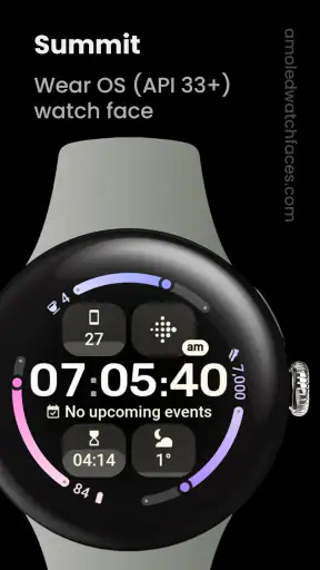 Summit Watch Face screenshot