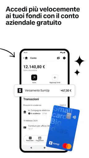 SumUp: pagamenti e POS screenshot