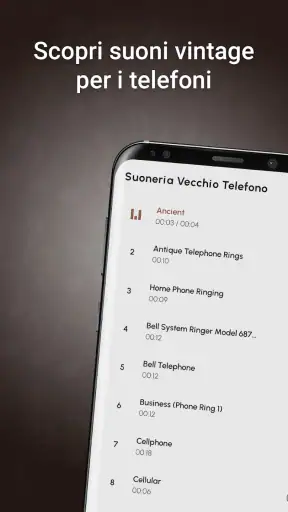 Suoneria Vecchio Telefono screenshot
