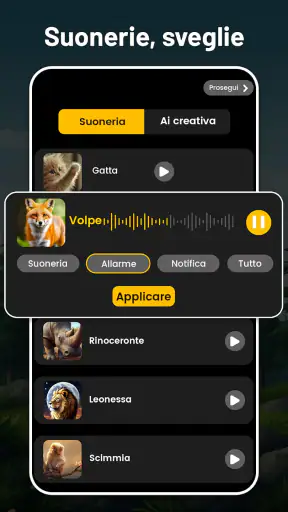 Suonerie Animali e Uccelli screenshot