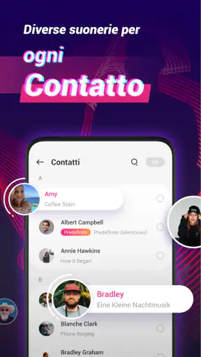 Suonerie canzoni per android screenshot