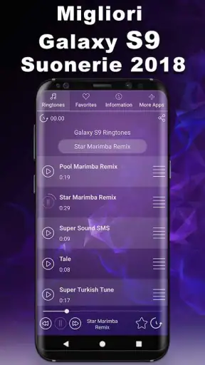 Suonerie Galaxy S9 Plus screenshot
