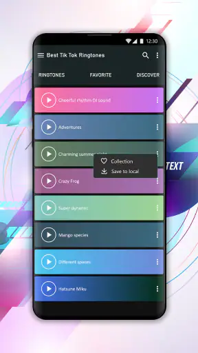 Suonerie musicali per Tik Tok screenshot