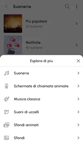 Suonerie per Android™ screenshot