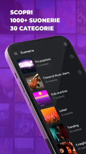 Suonerie per cellulari screenshot