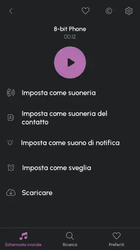 Suonerie per cellulari screenshot