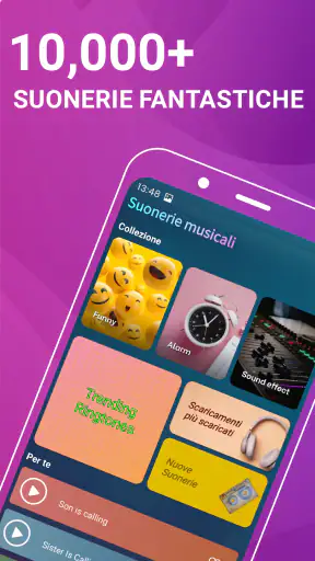 Suonerie per telefono android screenshot