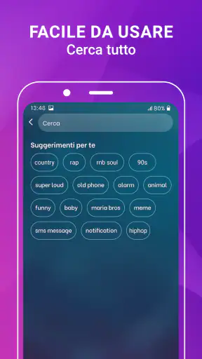 Suonerie per telefono android screenshot