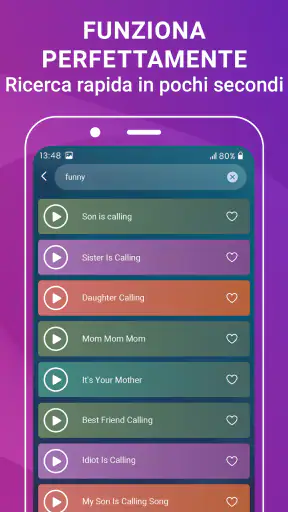 Suonerie per telefono android screenshot