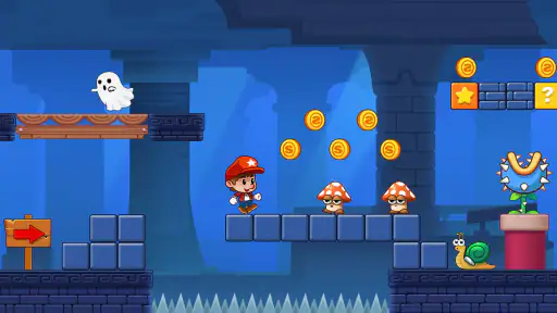 Super Mano Bros - Jungle World screenshot