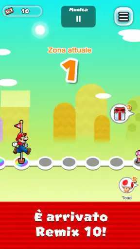 Super Mario Run screenshot