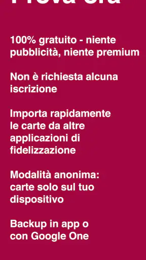 SuperCards: Carte Fedeltà screenshot