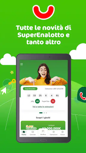 SuperEnalotto Verifica Vincite screenshot