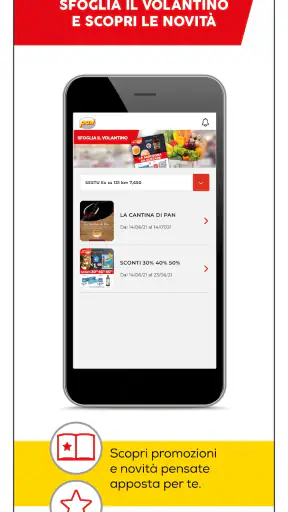 Supermercati Pan screenshot