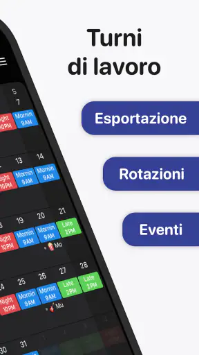 Supershift - Turni di lavoro screenshot
