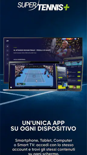SuperTennis+ screenshot