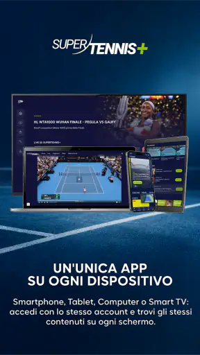 SuperTennis+ screenshot