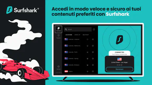 Surfshark VPN: Internet Sicuro screenshot
